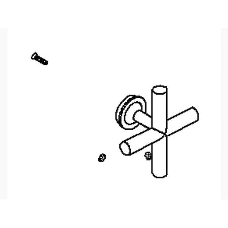 Kohler Handle Base Kit, Cross 1153945-CP